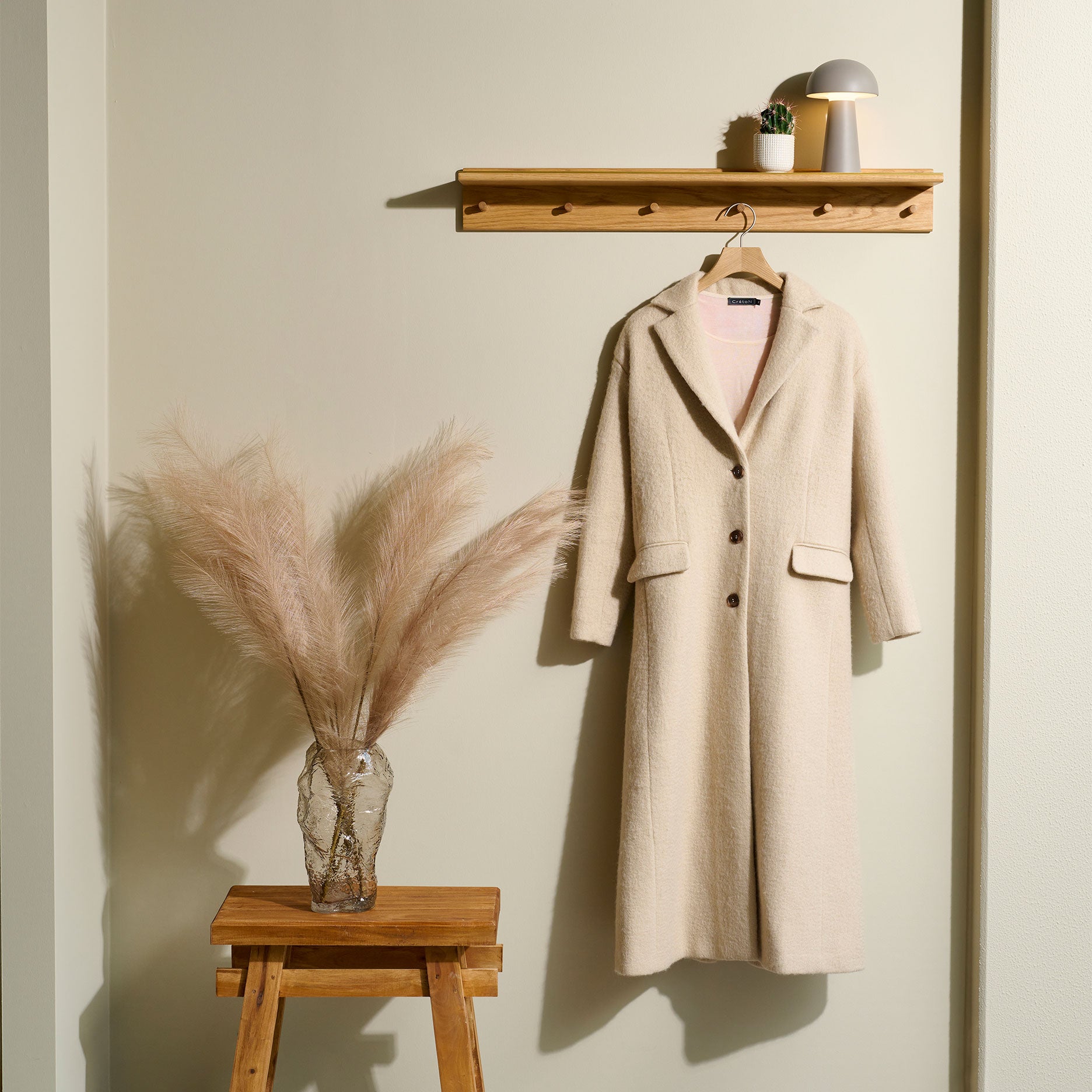 Wood II multi hylde olieret L90 cm